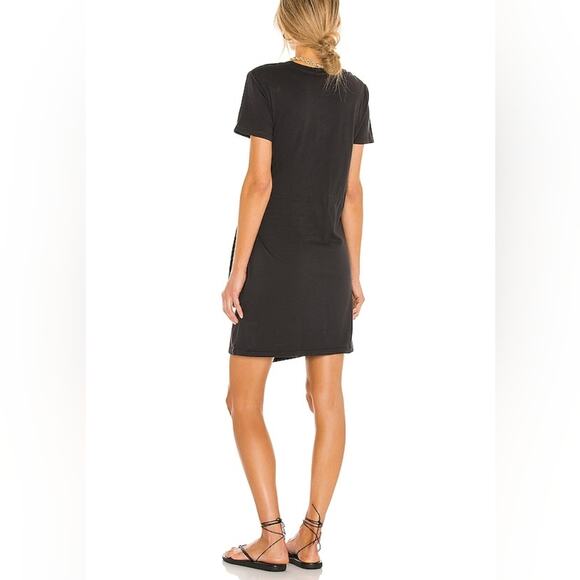 Rails Edie Tie T-shirt Dress In Vintage Black - Picture 2 of 9